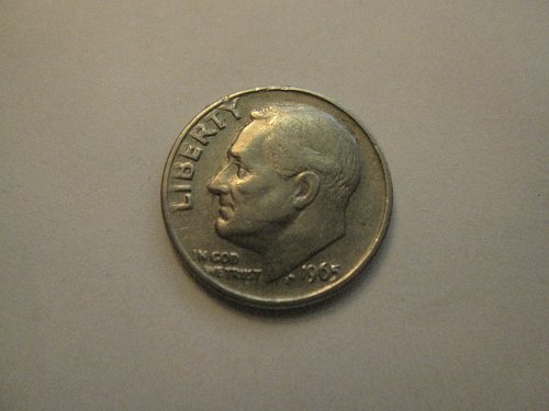 United States - Dime - 1965 - P (Circulated)