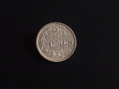 1954 Luxembourg 25 centimes