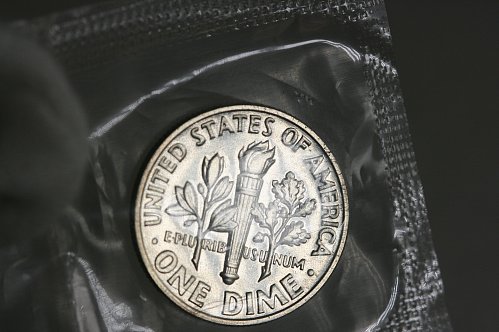 1964 Proof Roosevelt Dime IN CELLO