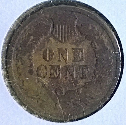 1897 P Indian Head Cent - Free Shipping for additional coins purchased on same invoice.