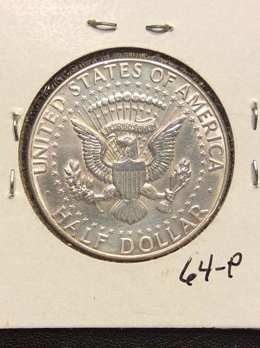 1964 P and D Kennedy Half Dollar Combo
