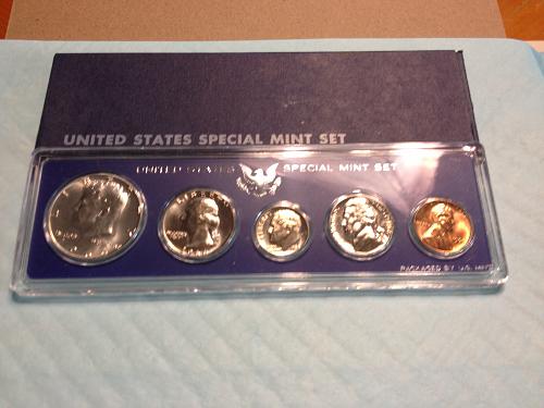 1966 SMS Special Mint set item1a uncirculated in mint boxes(Proof like finishes