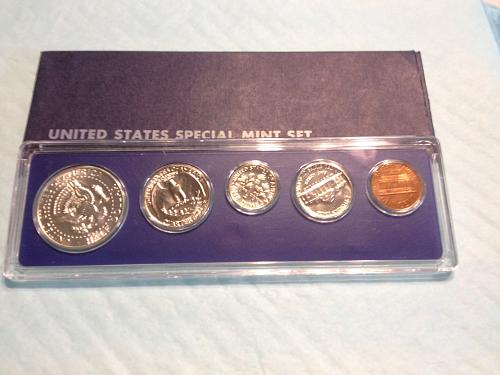 1966 SMS Special Mint Set item-3a uncirculated in mint boxes (Proof Like Finishe