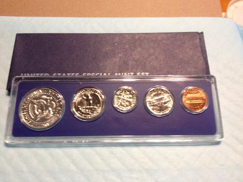 1966 SMS Special Mint Set item-4a uncirculated in mint boxes (Proof Like Finishe