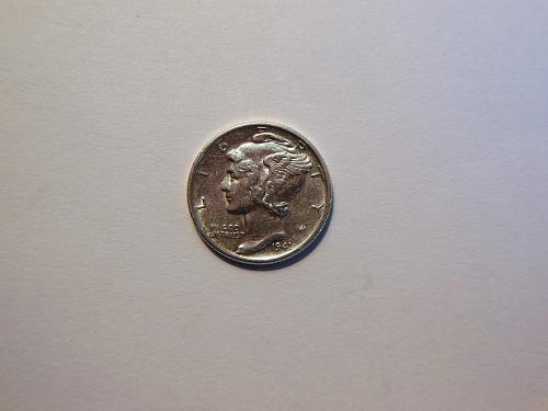 1941-P Silver Mercury Dime