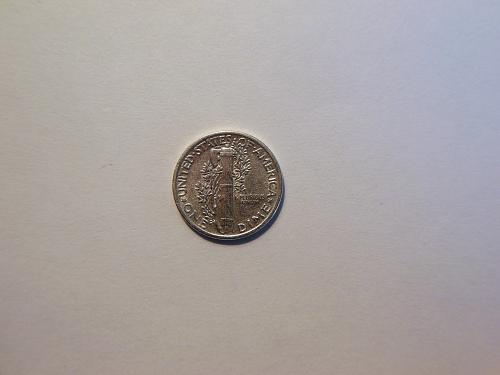 1941-P Silver Mercury Dime