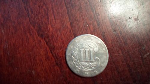 1857 3 cent silver rare date nice coin