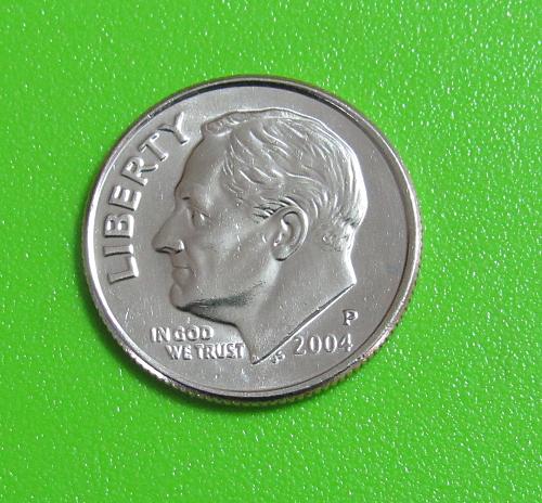 2004-P 10 Cents - Roosevelt Dime