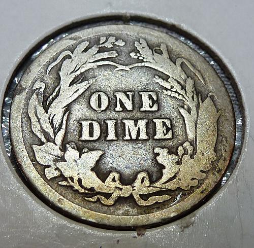 1904-P Barber Dime (4827)