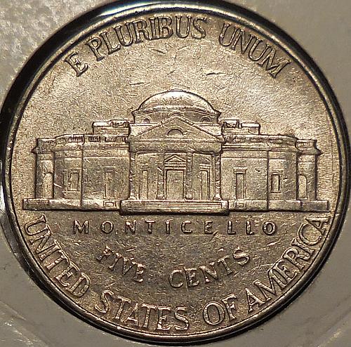 ✅1998-P Jefferson - Quality Spike Head Die Crack Error✅