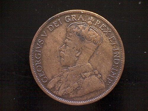 1912 CANADA LARGE CENT KING GEORGE V
