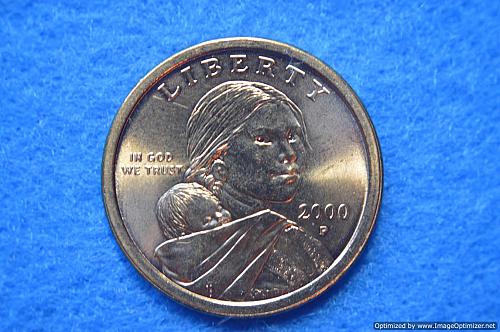 2000 P Sacagawea Dollar