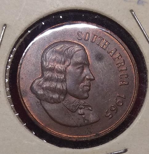 south africa 2 cents 1965