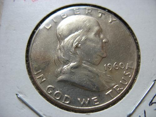 1960 P Franklin Half Dollar