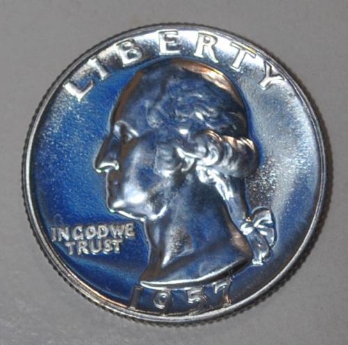 1957 P Washington Quarter