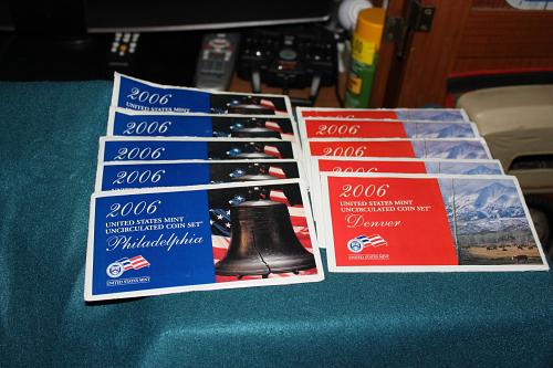 2006-(S) PROOF SET 10 PC AND 5 STATE QUARTERS