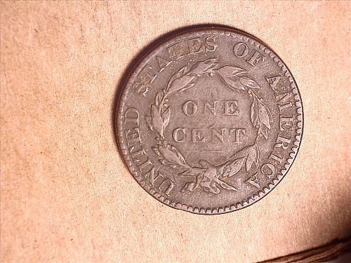 1822 P Large Cent