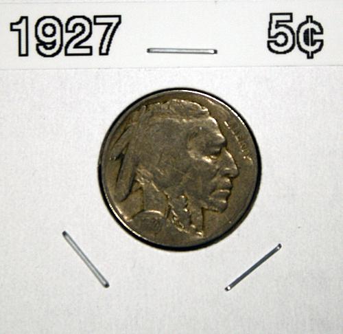 1927 Buffalo Nickel