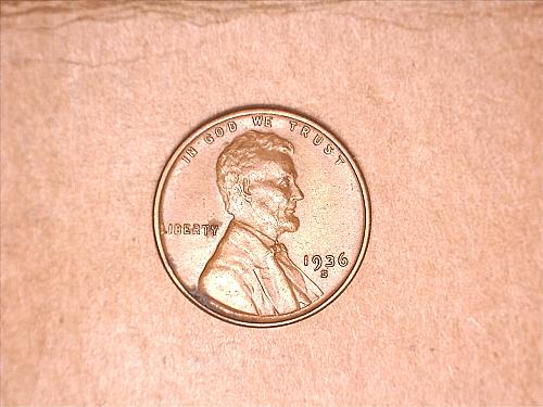 1936 S Wheat Cent