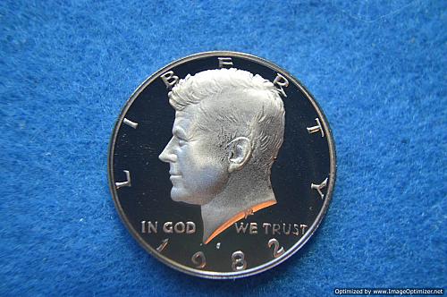 1982 S Kennedy Half Dollar Proof