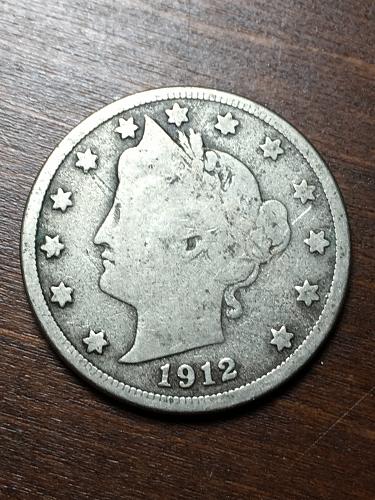 1912 D Liberty Nickel Item 1018405