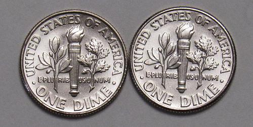 2006 P&D Roosevelt Dimes in BU