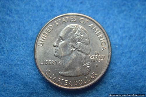 2004 P Michigan 50 States and Territories Quarters