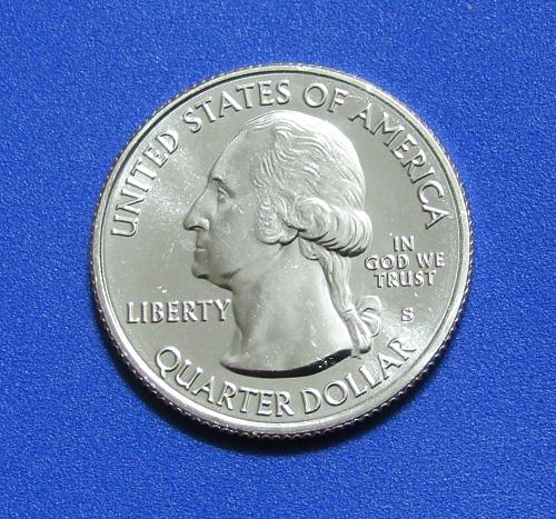 2016-S 25 Cents Shawnee Illinois National Parks America the Beautiful Quarter