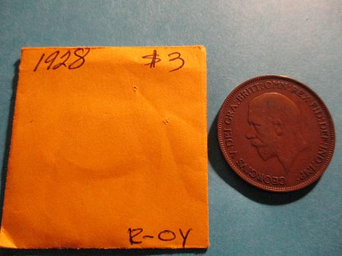 1928 UK Penny