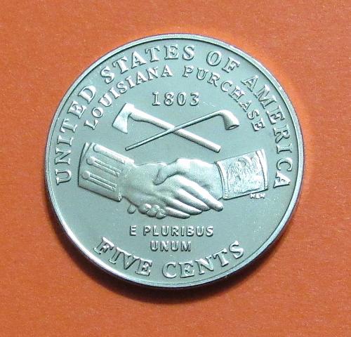2004-S 5 Cents Jefferson Nickel Peace Medal