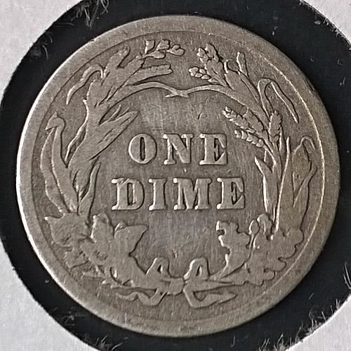 1913 P Barber Dime - Free Shipping for additional coins purchased on same invoice.