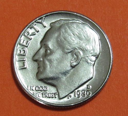 1980-D 10 Cents - Roosevelt Dime