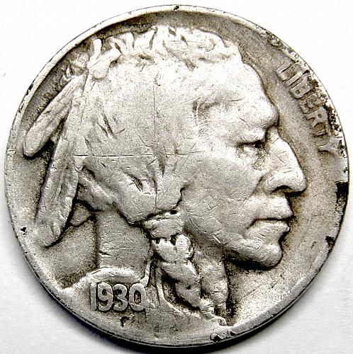 1930 S Buffalo Nickel #3
