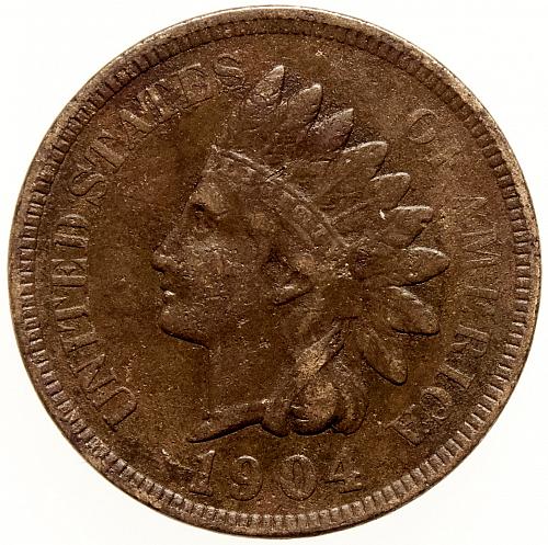 1904 Indian Head Cent #19