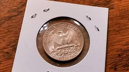 1981 S Washington PROOF Quarter I am snot sure if filled S or not see photos.