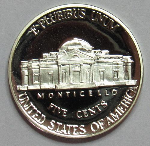2002 S Proof Jefferson Nickel