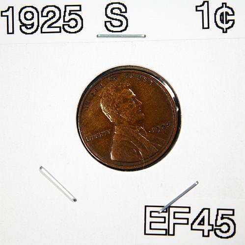 1925 S Lincoln Wheat Cent