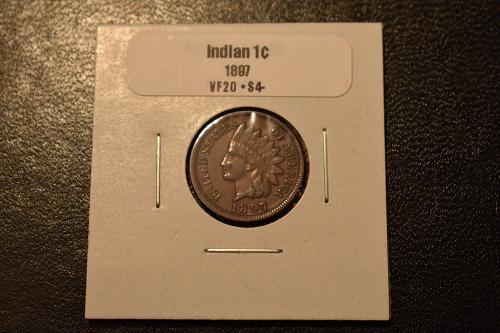 1897 Indian head cent