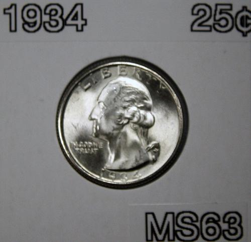 1934 Washington Quarter