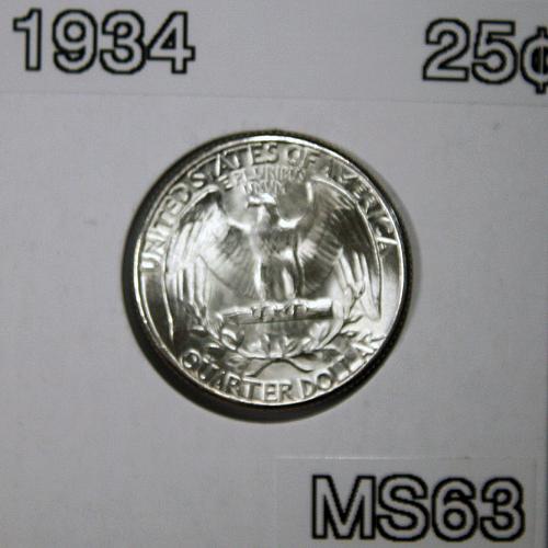 1934 Washington Quarter