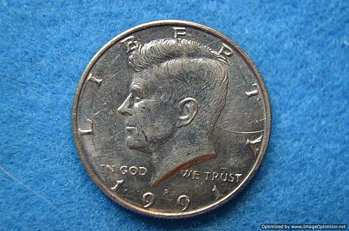 1991 P Kennedy Half Dollars