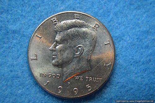 1995 P Kennedy Half Dollars