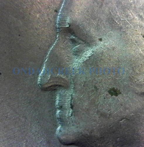 1989 Washington Quarter Off Center Strike Error CHAU