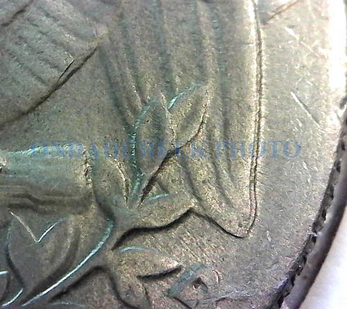 1989 Washington Quarter Off Center Strike Error CHAU
