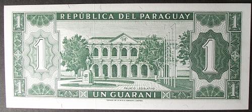 Paraguay P193b Guarani UNC62