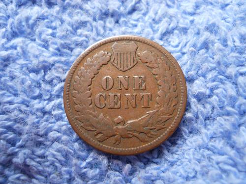 1888 Indian Head Cent Fine Grade Original Uncleaned Surfaces.