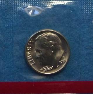 1981 D Roosevelt Dimes