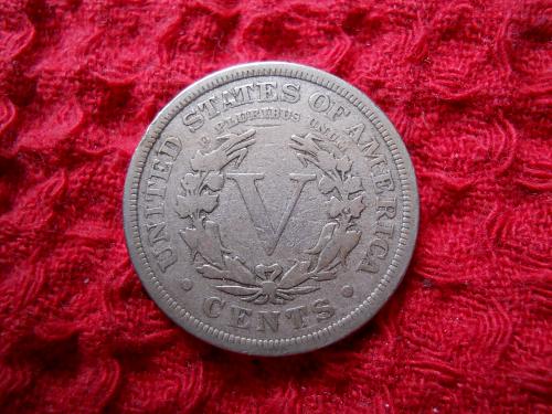 1910 Liberty Nickel.  Very Good + Grade.  Original Uncleaned Surfaces.  1