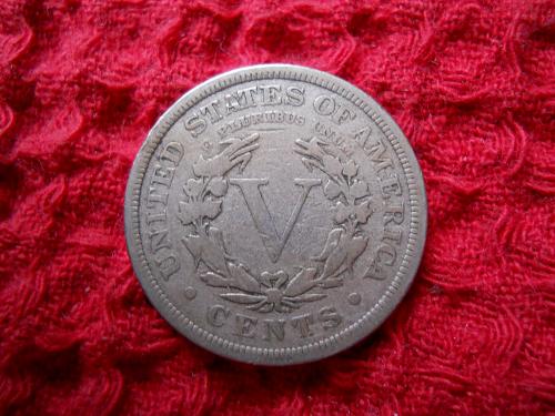 1910 Liberty Nickel.  Very Good + Grade.  Original Uncleaned Surfaces.  1