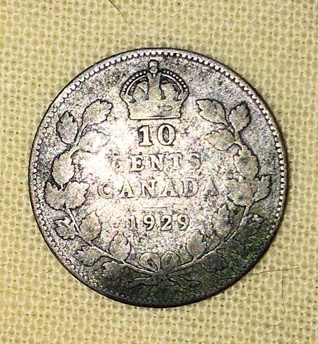 10 CENTS- CANADA, 1929